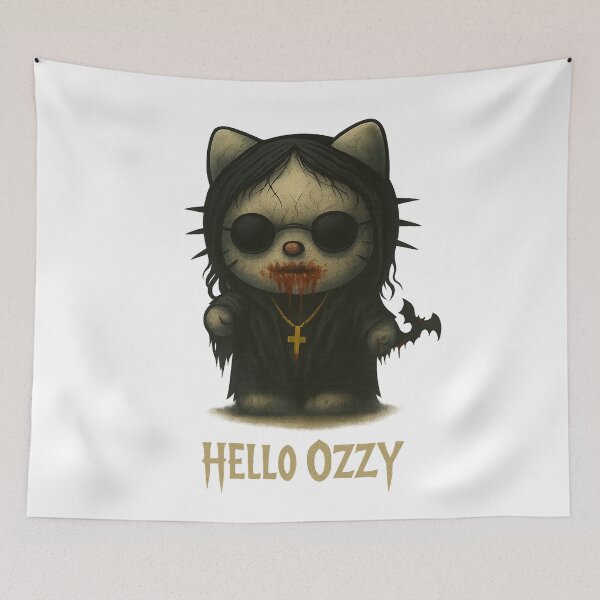 Item preview, Hello Creepy Kitty: The Cry of the Bat designed and sold by art-emissa.