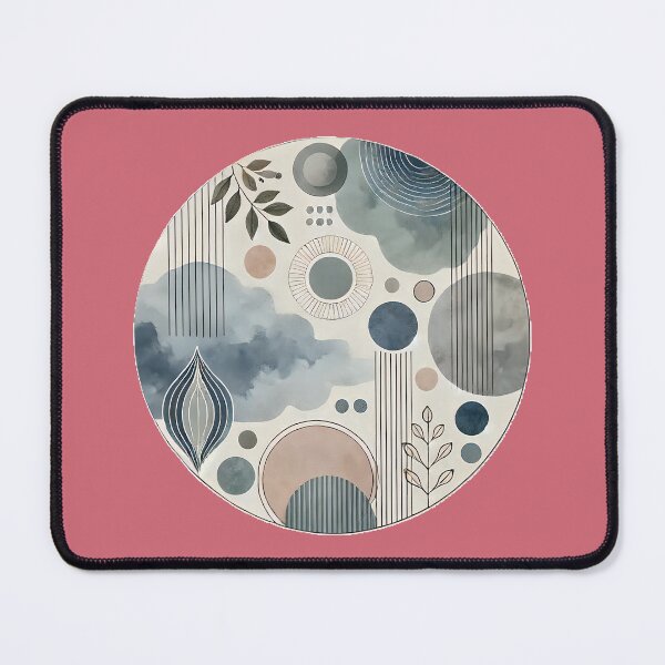 Item preview, Mid Century Modern Abstract Geometric Retro Design Art designed and sold by PinUpPizzazz.