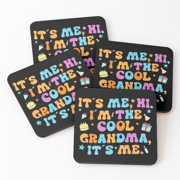 Item preview, It's Me Hi I'm The Cool Grandma It's Me TS designed and sold by KamiTrendz.