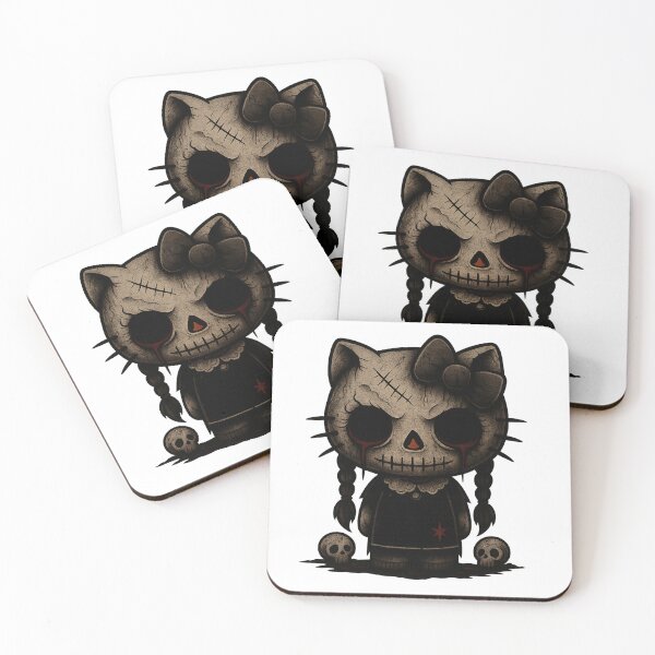 Item preview, Hello Creepy Kitty: Enchanting Darkness designed and sold by art-emissa.