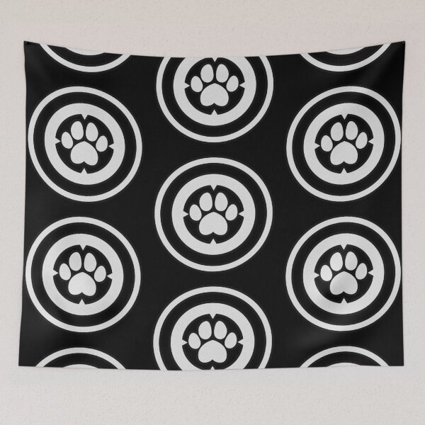 Item preview, Pup Paw Circle Badge - Puppy Play Symbol designed and sold by Lilian790b.
