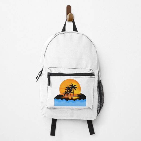 Item preview, Sunset Palms Retro Beach Vibe Design designed and sold by SketchRoot.