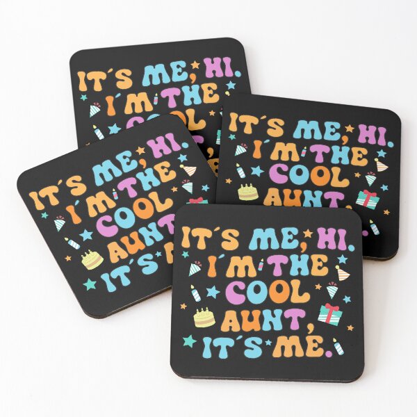 Item preview, Hi I'm The Cool Aunt It's Me TS designed and sold by KamiTrendz.
