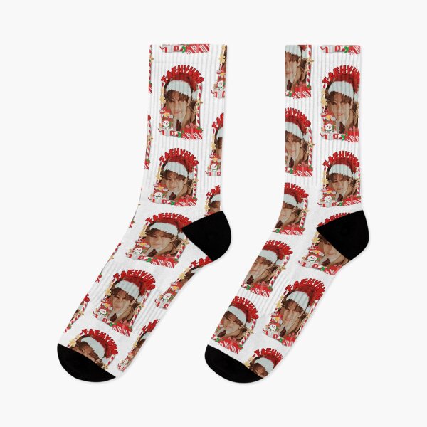 Item preview, BTS Taehyung Christmas Collage: Festive Holiday Edition Merry Christmas designed and sold by AJUNICE STUDIO.