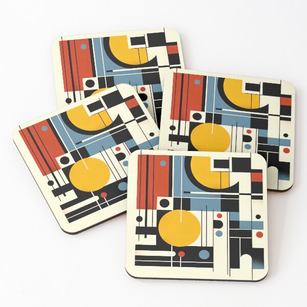 Item preview, Mid Century Modern Abstract Geometric Retro Design Art designed and sold by PinUpPizzazz.