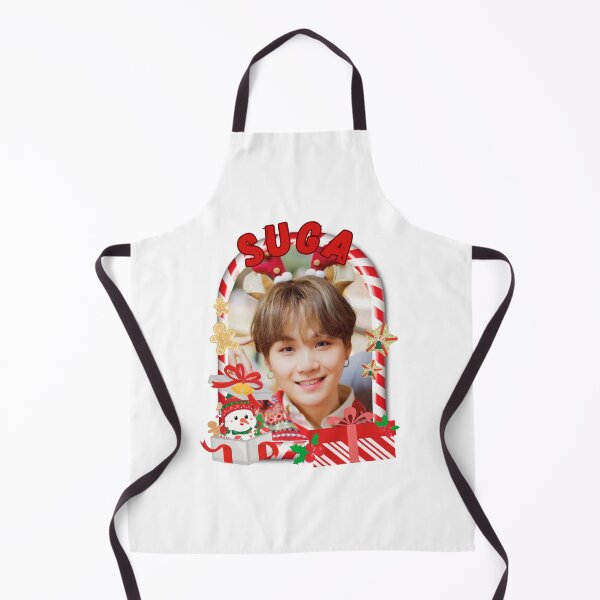 Item preview, BTS Suga Christmas Collage: Festive Holiday Edition Merry Christmas designed and sold by AJUNICE STUDIO.
