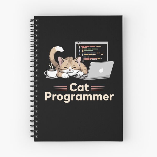 Item preview, Cat Programmer designed and sold by Mateusz Majcherek.