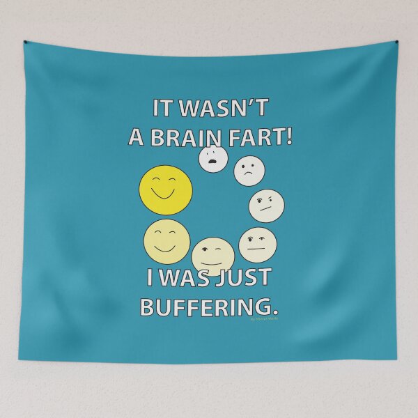 Item preview, Brain Fart - Buffering designed and sold by BySherylMarie.