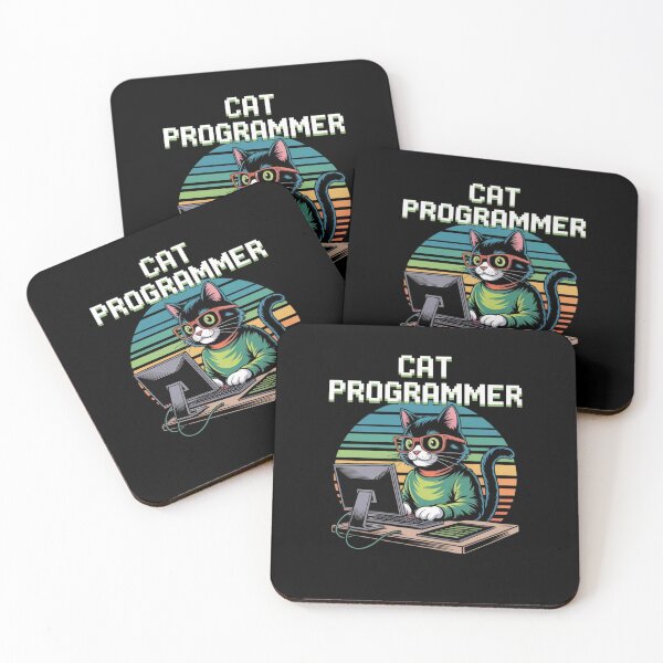 Item preview, Cat Programmer designed and sold by Mateusz Majcherek.