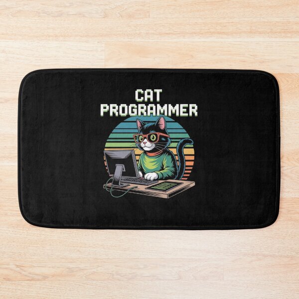 Item preview, Cat Programmer designed and sold by Mateusz Majcherek.