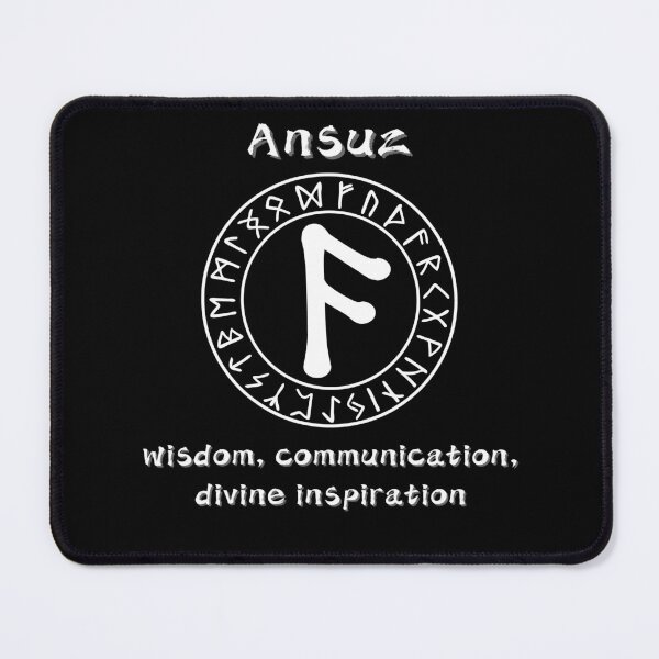 Item preview, Ansuz Rune – Wisdom and Inspiration designed and sold by byPretroch.