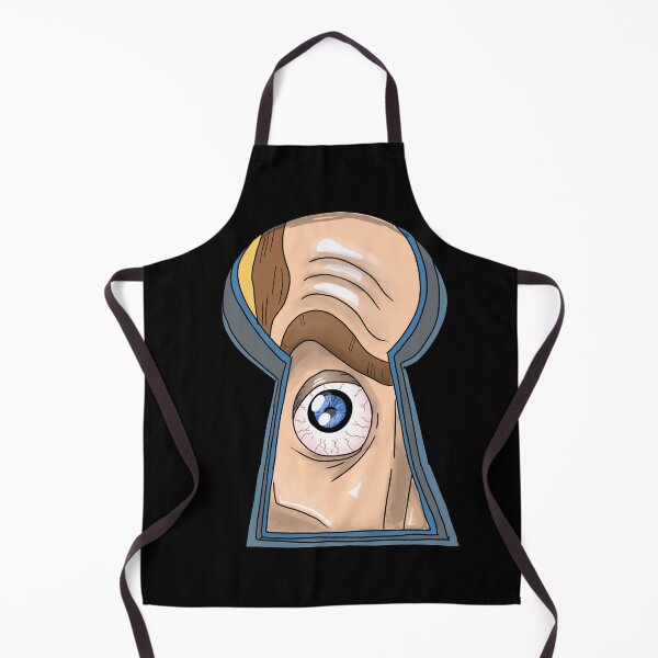 Item preview, Neighbor in the keyhole designed and sold by AyseAkcay.