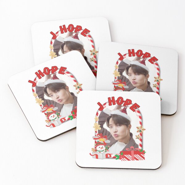Item preview, BTS J Hope Christmas Collage: Festive Holiday Edition Merry Christmas designed and sold by AJUNICE STUDIO.