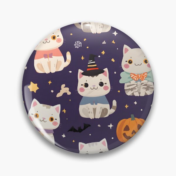 Item preview, Adorable Catstronaut Crew Seamless Space Pattern designed and sold by MoonlitDoodles1.