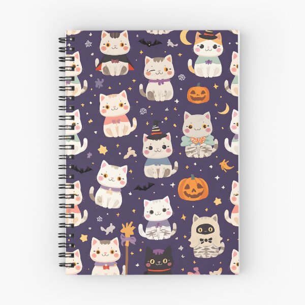 Item preview, Adorable Catstronaut Crew Seamless Space Pattern designed and sold by MoonlitDoodles1.