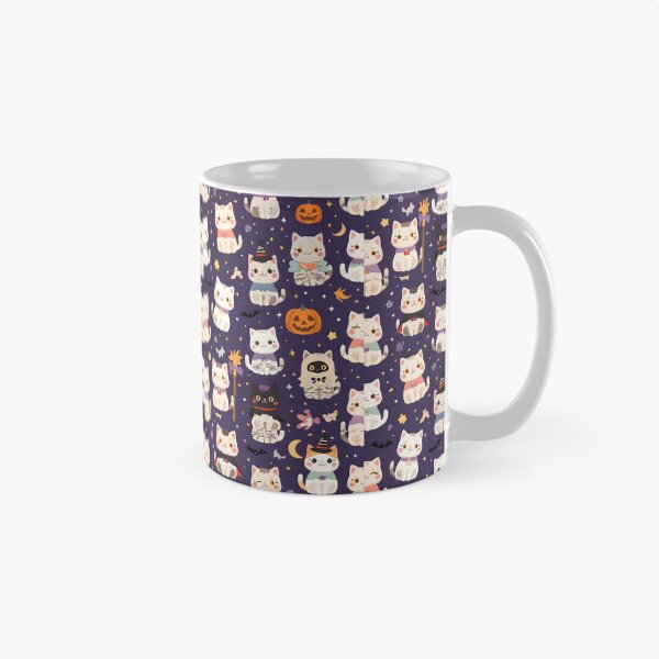 Item preview, Adorable Catstronaut Crew Seamless Space Pattern designed and sold by MoonlitDoodles1.