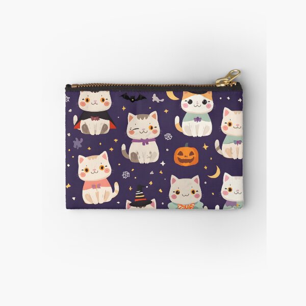 Item preview, Adorable Catstronaut Crew Seamless Space Pattern designed and sold by MoonlitDoodles1.
