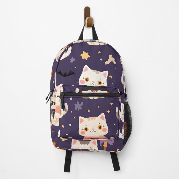 Item preview, Adorable Catstronaut Crew Seamless Space Pattern designed and sold by MoonlitDoodles1.