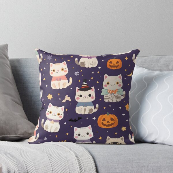 Item preview, Adorable Catstronaut Crew Seamless Space Pattern designed and sold by MoonlitDoodles1.