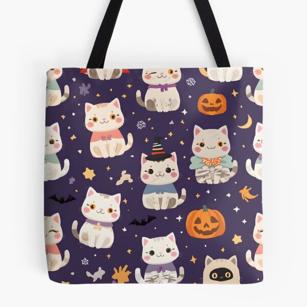 Item preview, Adorable Catstronaut Crew Seamless Space Pattern designed and sold by MoonlitDoodles1.