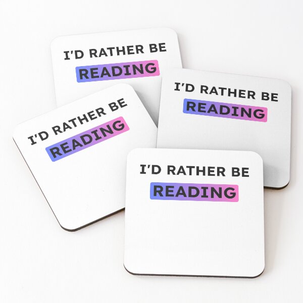 Item preview, Funny I’d Rather Be Reading Bookworm Gift for Bibliophiles designed and sold by biomood.