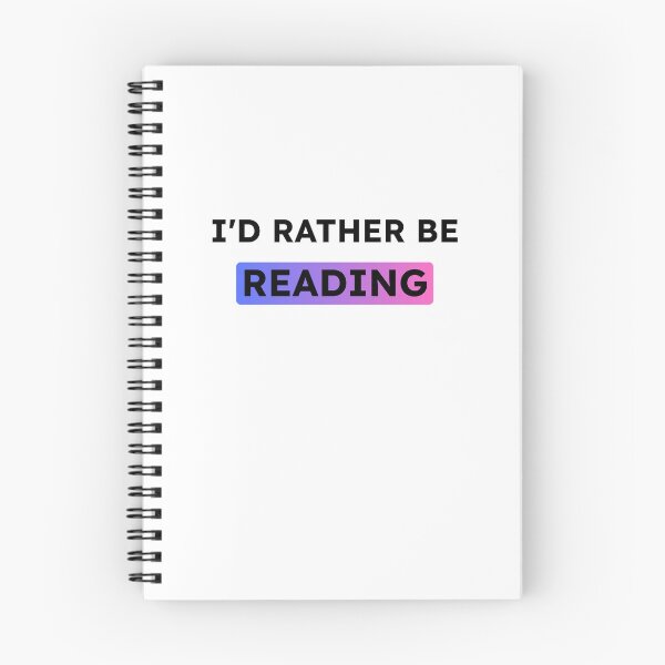 Item preview, Funny I’d Rather Be Reading Bookworm Gift for Bibliophiles designed and sold by biomood.