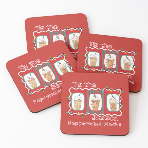 Item preview, Tis The Season Peppermint Mocha Latte Coffee Lover Christmas designed and sold by Forevermore.