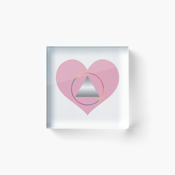 Item preview, LGBTQIA+ Heart designed and sold by Rainbow Rose Center.