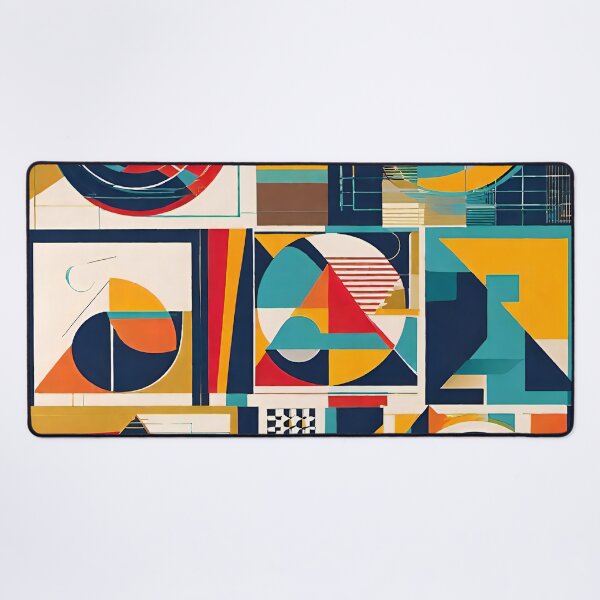 Item preview, Mid Century Modern Abstract Geometric Retro Design Art designed and sold by PinUpPizzazz.
