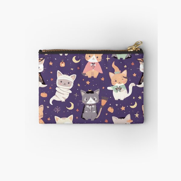 Item preview, Pastel Wallpaper Galactic Adventure Halloween Cats  designed and sold by MoonlitDoodles1.