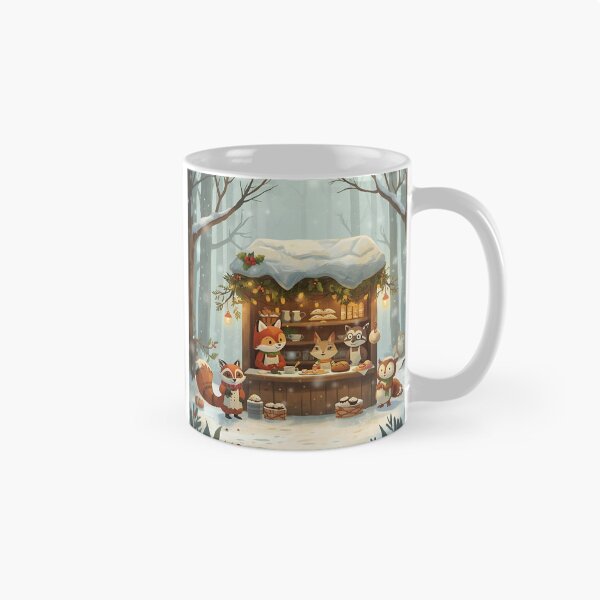 Item preview, Cozy Winter Bakery in the Forest designed and sold by WildlifeWhimsy.