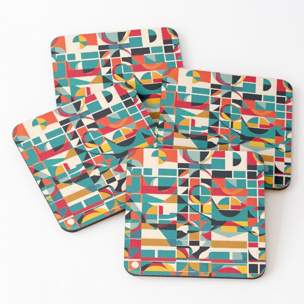 Item preview, Mid Century Modern Abstract Geometric Retro Design Art designed and sold by PinUpPizzazz.