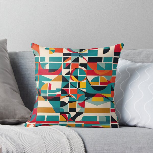 Item preview, Mid Century Modern Abstract Geometric Retro Design Art designed and sold by PinUpPizzazz.