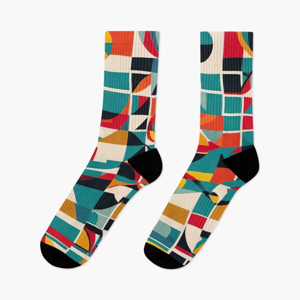 Item preview, Mid Century Modern Abstract Geometric Retro Design Art designed and sold by PinUpPizzazz.