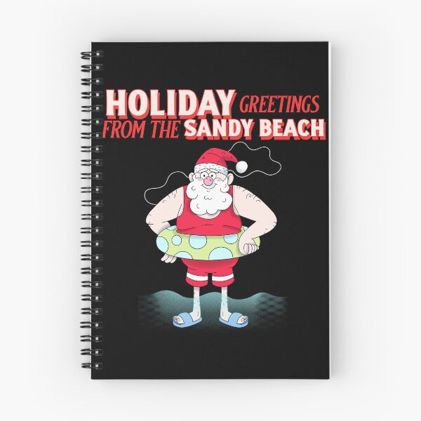 Item preview, Holiday Greetings From The Sandy Beach designed and sold by SofikoDesigns.