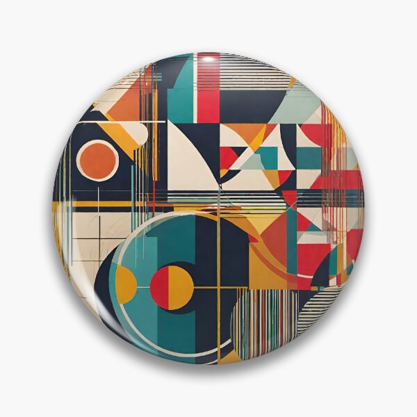 Item preview, Mid Century Modern Abstract Geometric Retro Design Art designed and sold by PinUpPizzazz.
