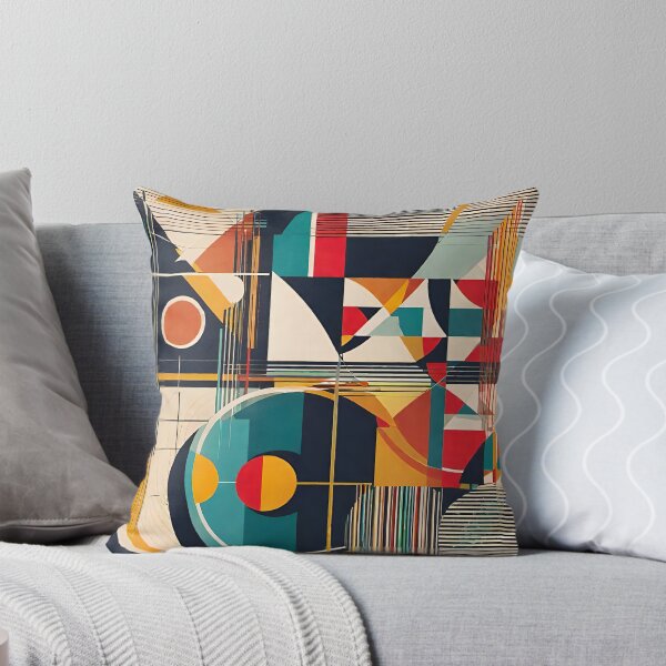 Item preview, Mid Century Modern Abstract Geometric Retro Design Art designed and sold by PinUpPizzazz.