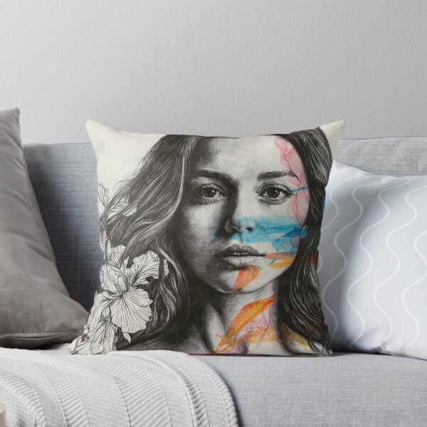 Item preview, Dancing In Madness | beautiful woman with doodle orchids designed and sold by Marco Paludet.