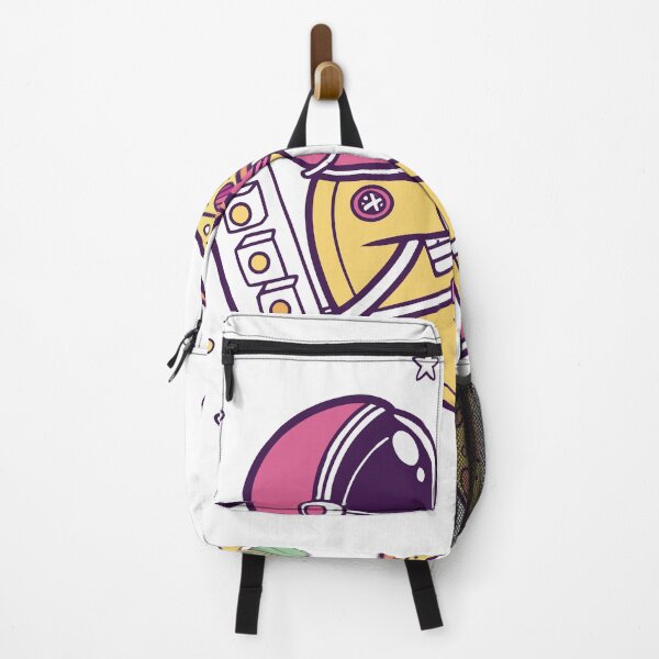 Item preview, Happy Astronaut Floating with Pizza Slice  designed and sold by Katsiampl.
