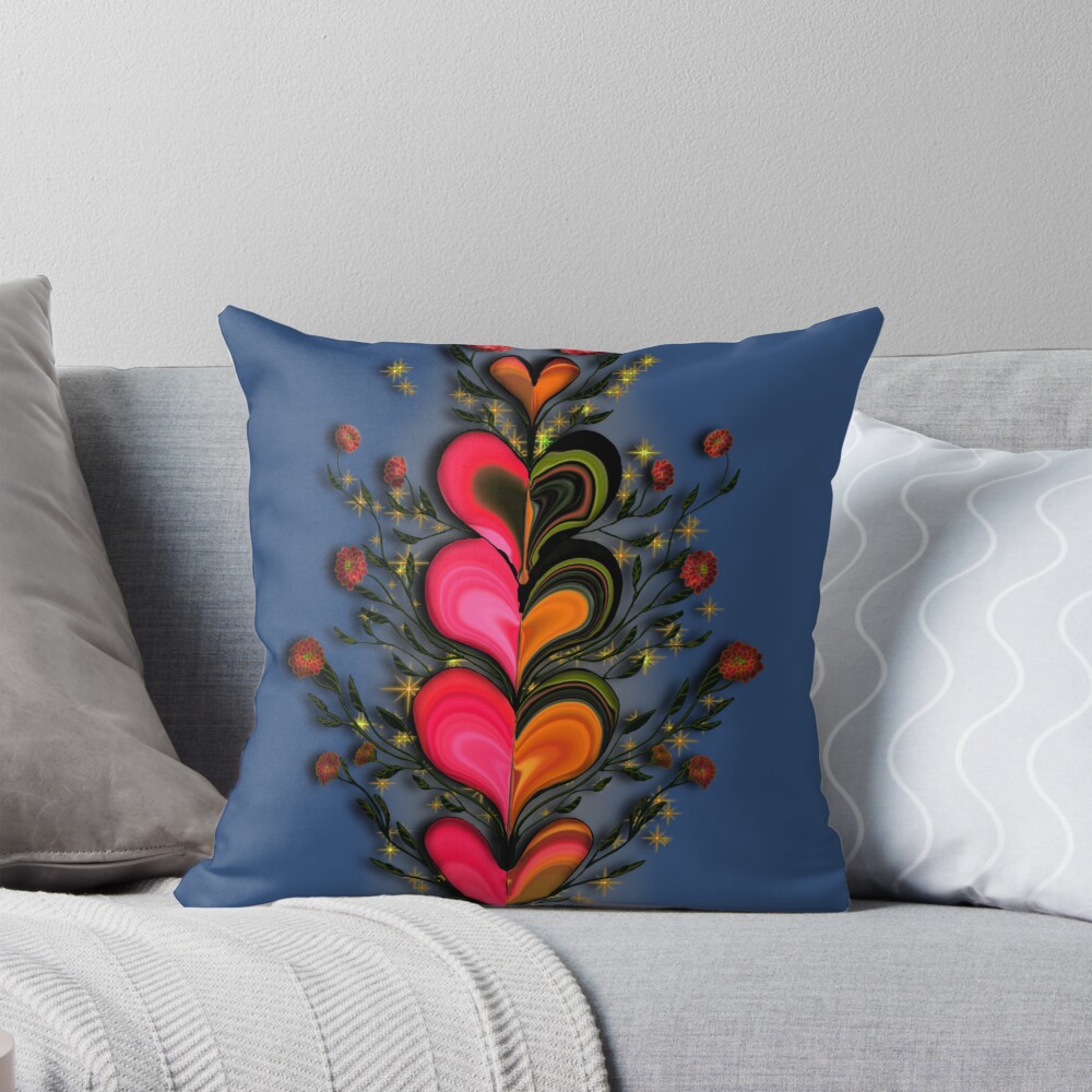 Item preview, Throw Pillow designed and sold by BomShellsDesign.
