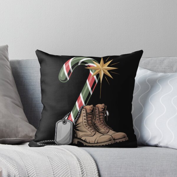 Item preview, Veteran Candy Cane Camo Boots Retired Soldier merry veteran christmas designed and sold by BernoNickel.