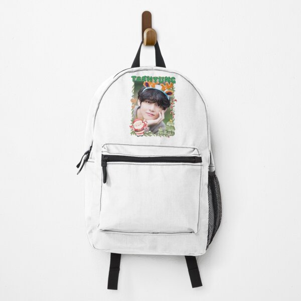 Item preview, BTS Tae Hyung Christmas Collage: Festive Holiday Edition Merry Christmas designed and sold by HELL0WBELLO.