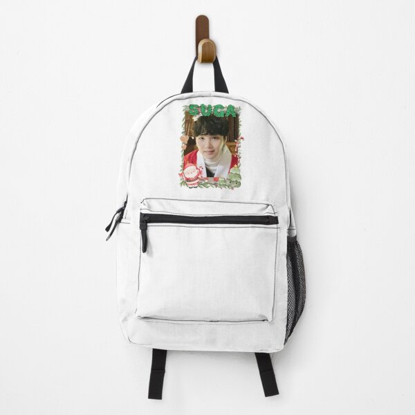 Item preview, BTS Suga Christmas Collage: Festive Holiday Edition Merry Christmas designed and sold by HELL0WBELLO.