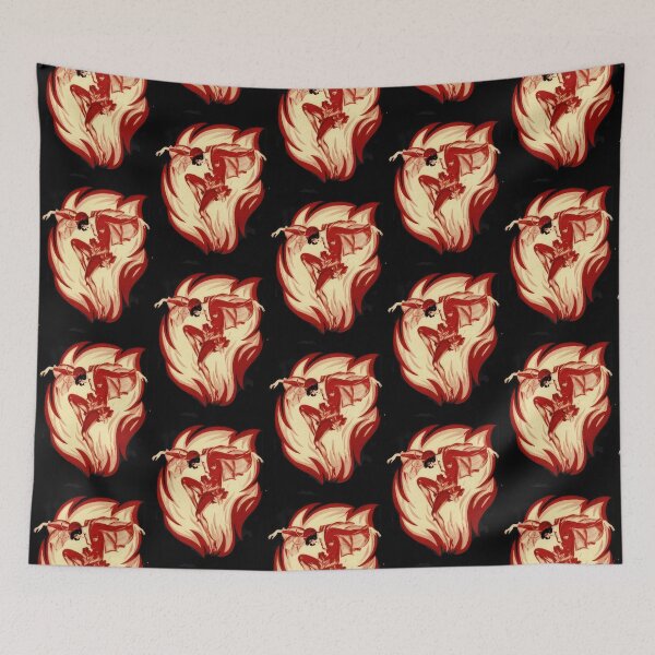 Item preview, The devil fox dancing designed and sold by stevepaint.