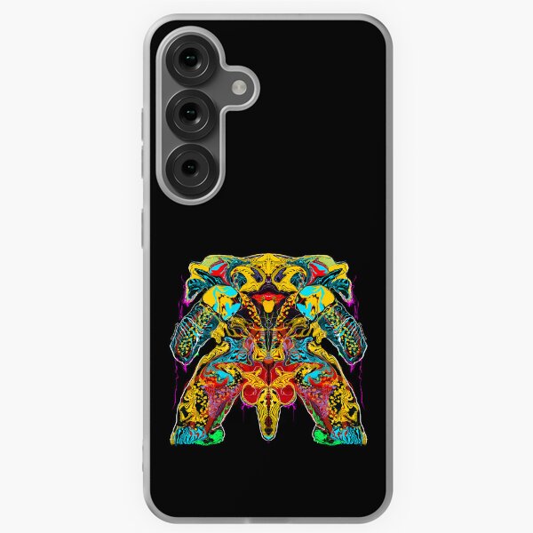 Dog’s Blx no 1 Digital AURA Exhibition Artwork by iServalan Samsung Galaxy Soft Case