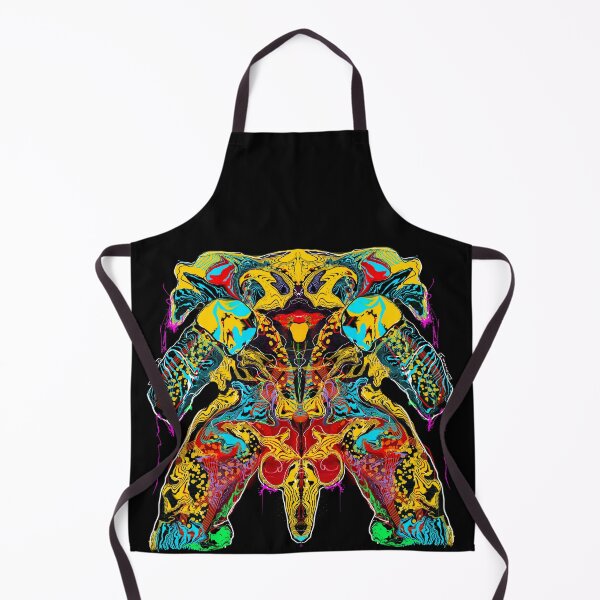 Dog’s Blx no 1 Digital AURA Exhibition Artwork by iServalan Apron