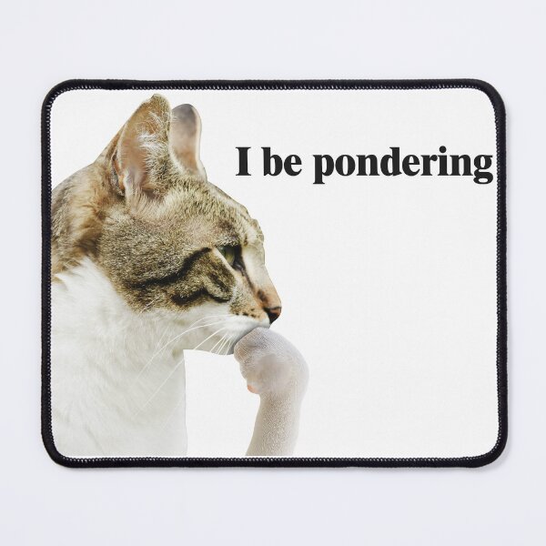 Item preview, i be pondering cat designed and sold by MemishDesign.