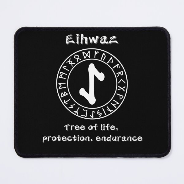 Item preview, Eihwaz Rune – Endurance and Protection designed and sold by byPretroch.