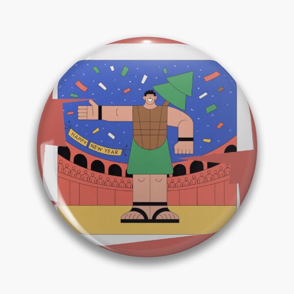 Artikelvorschau, Gladiator-T-Shirt, Neujahrsdesign, entworfen und verkauft von idizayilstore.