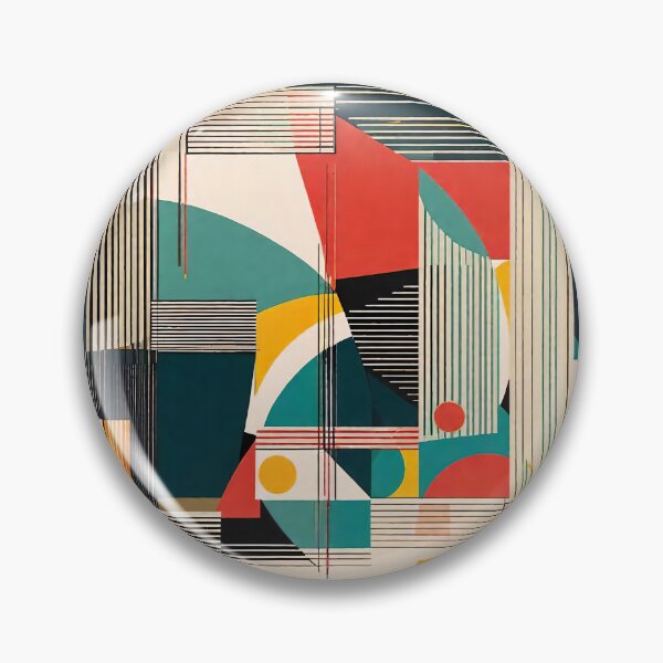 Item preview, Mid Century Modern Abstract Geometric Retro Design Art designed and sold by PinUpPizzazz.